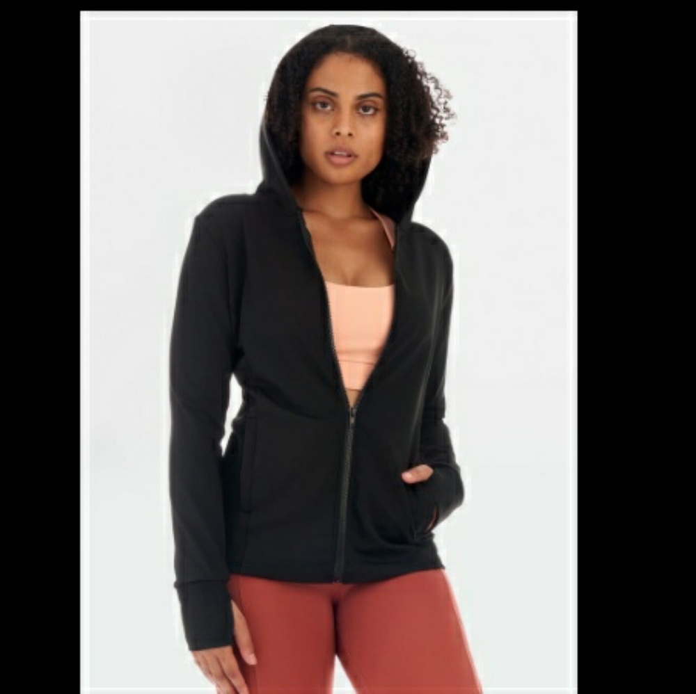 BSP Full Zip Athletic Hoodie With Pockets